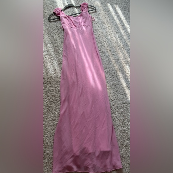Women’s Abercrombie and Fitch pastel pink maxi dress size xs - Picture 5 of 10